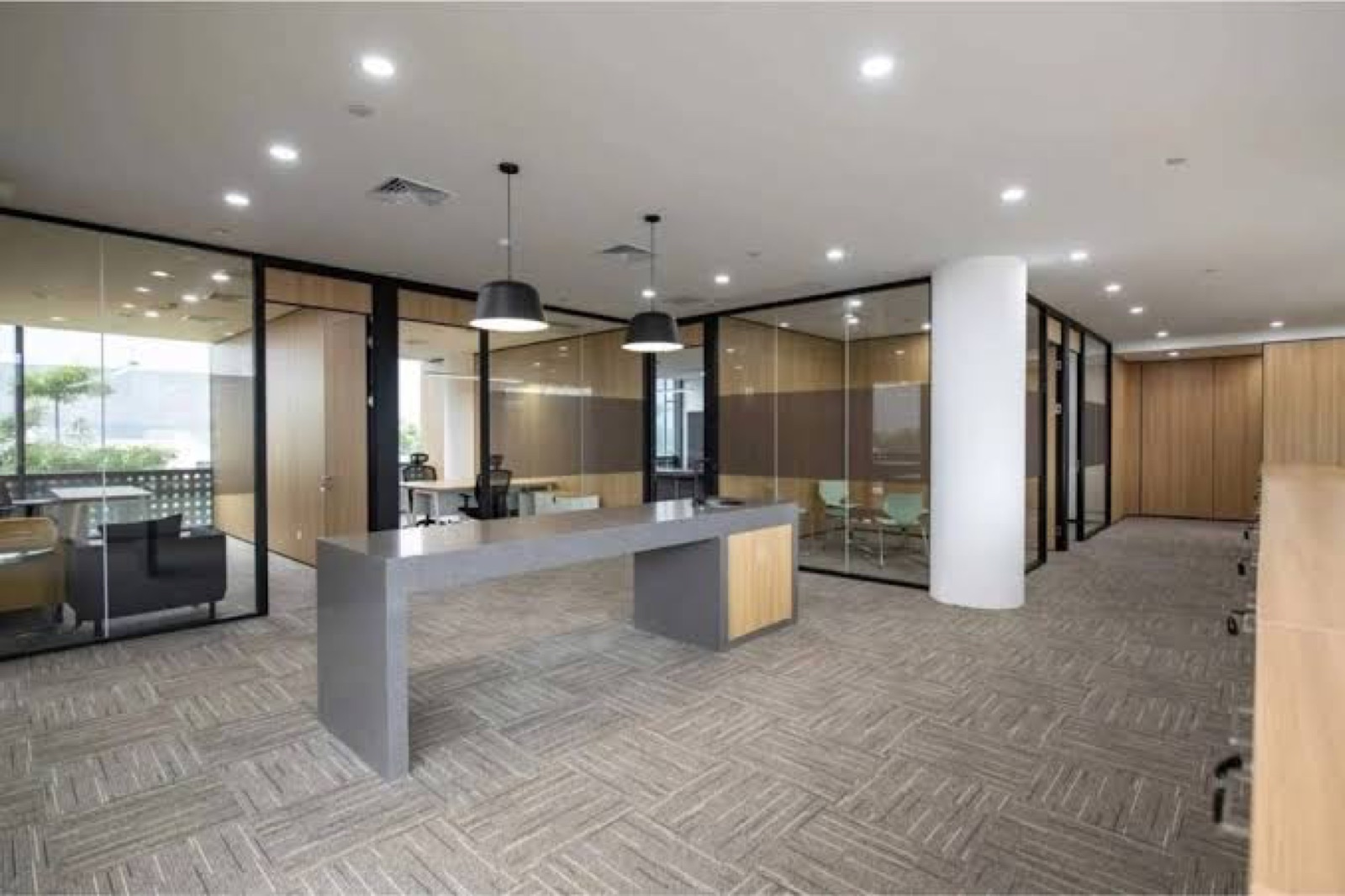 Clean office floors